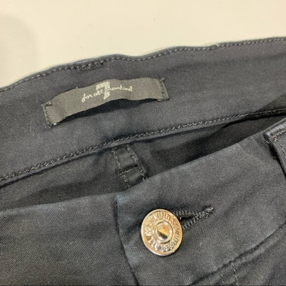 7 for all mankind zipper embellished skinny jeans - Picture 4 of 9